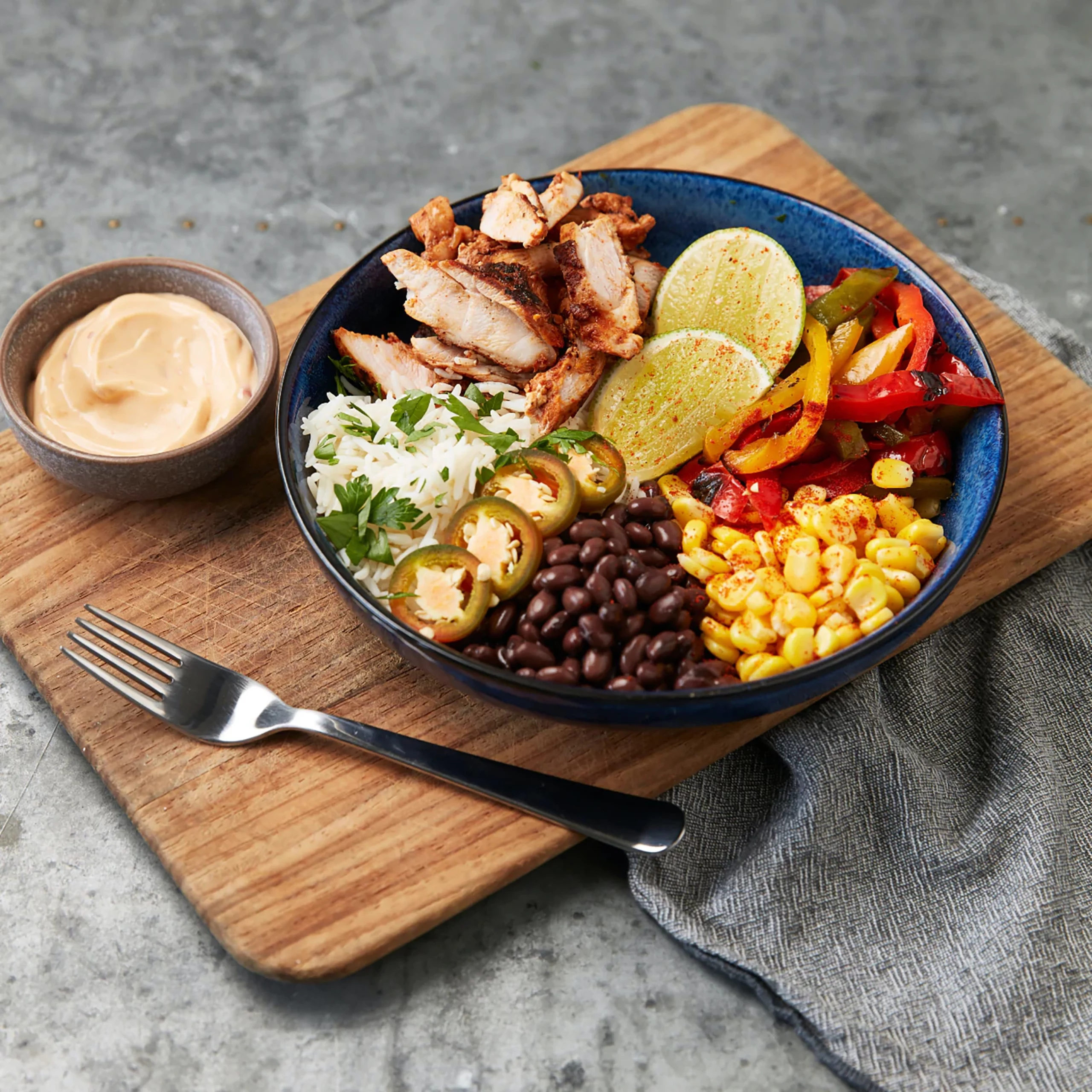 Chipotle chicken burrito bowl; Chipotle is a good example of a restaurant taking advantage of its SWOT strengths for profitability.